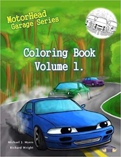 Motorhead Garage Coloring Book